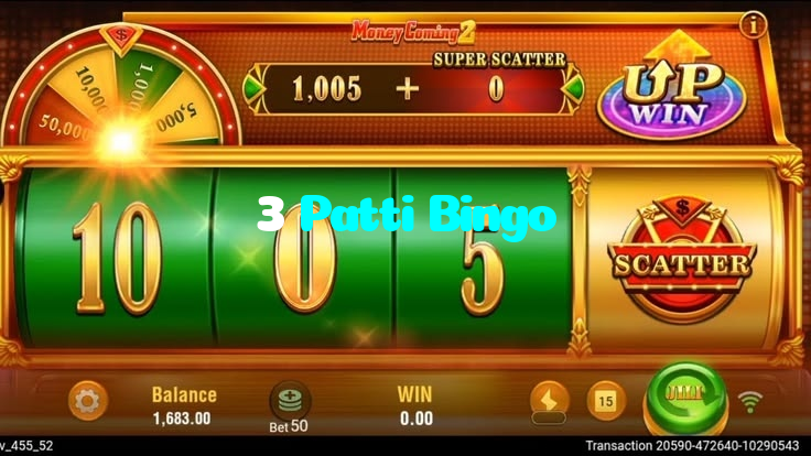 3 Patti Bingo casino presented on mobile device in Pakistan with slots and live games